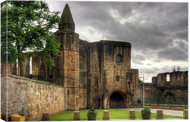 The Ruined Gatehouse Canvas Print by Tom Gomez