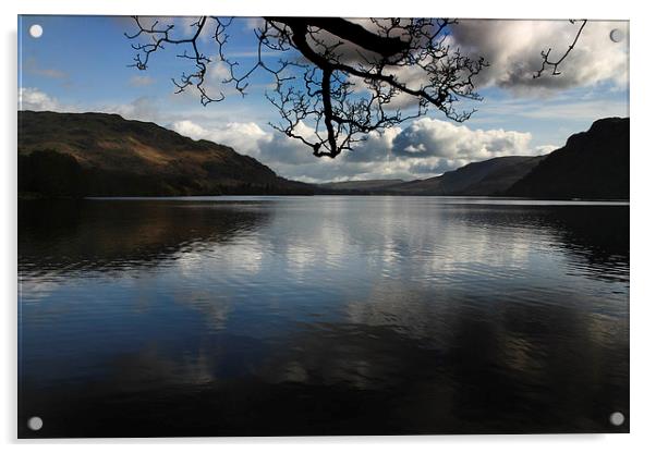 Ullswater reflections Acrylic by Chris Barker