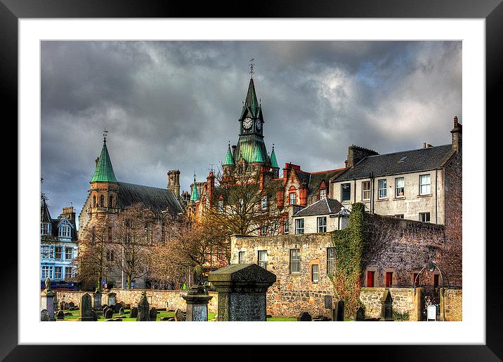 Dunfermline Tower Framed Mounted Print by Tom Gomez