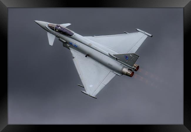 Eurofighter Typhoon FGR4 Framed Print by Oxon Images