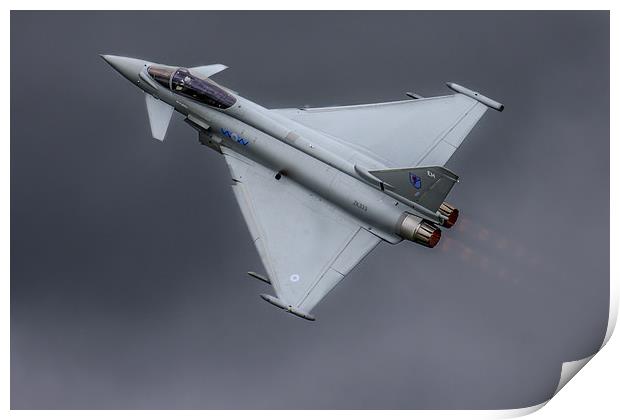 Eurofighter Typhoon FGR4 Print by Oxon Images
