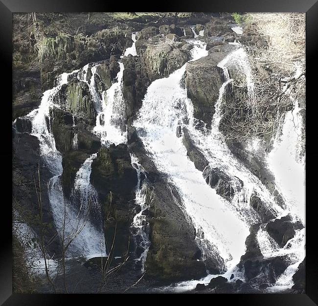 Swallow Falls Collection 2 Framed Print by Emma Ward