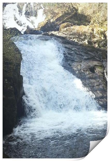 Swallow Falls Collection 3 Print by Emma Ward