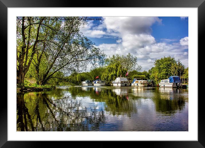 Stunning river view Framed Mounted Print by Thanet Photos