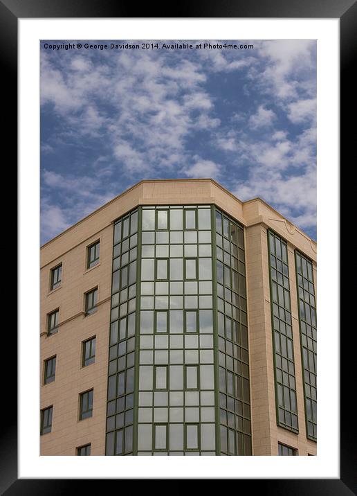 Windows Full of Sky 02 Framed Mounted Print by George Davidson