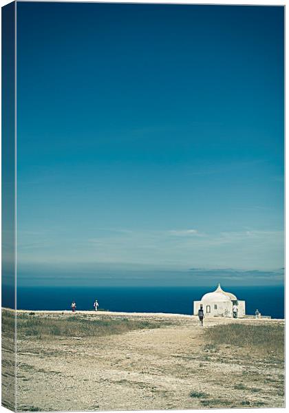The House on the Edge Canvas Print by Ben Shirley