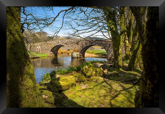 Two Bridges Dartmoor Framed Print by David Hare