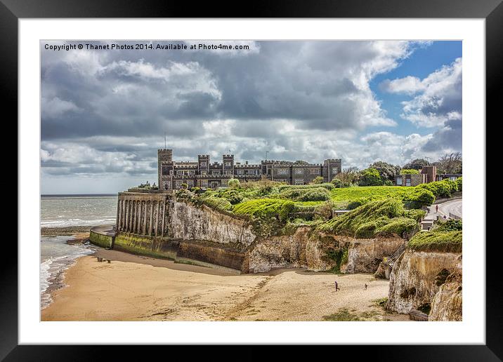 Kingsgate Castle Framed Mounted Print by Thanet Photos