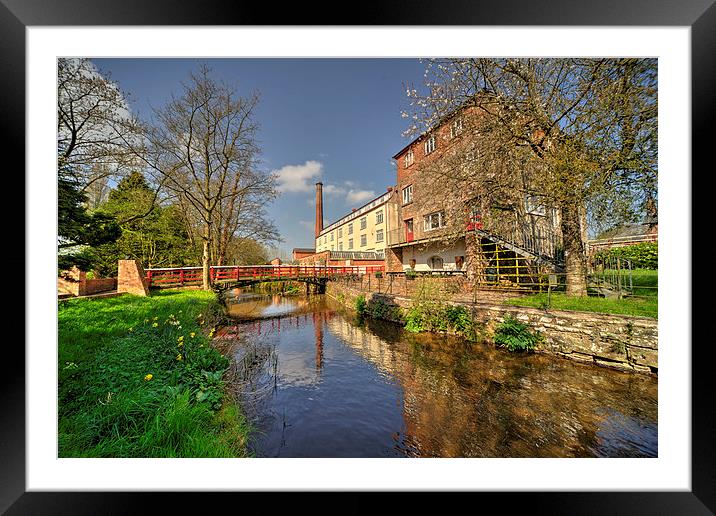 Coldharbour Mill in Spring Framed Mounted Print by Rob Hawkins