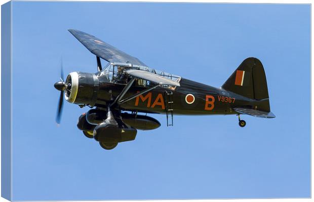Westland Lysander Canvas Print by Oxon Images