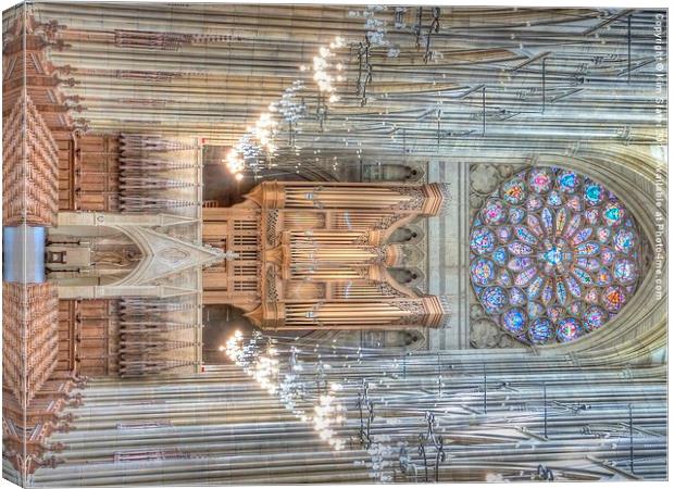 The College Chapel Canvas Print by Kim Slater