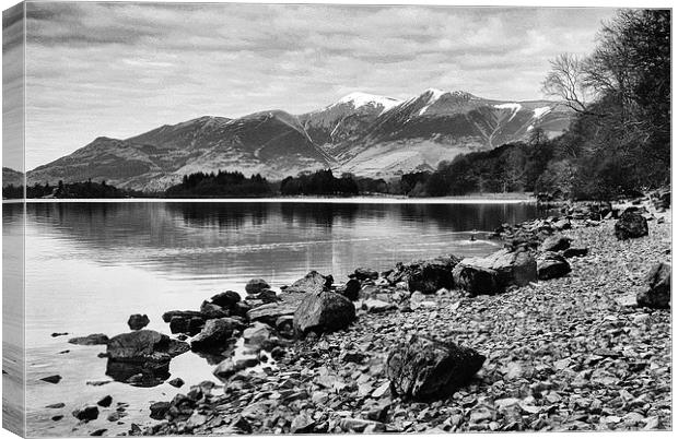 Derwent Water Canvas Print by Paul Want