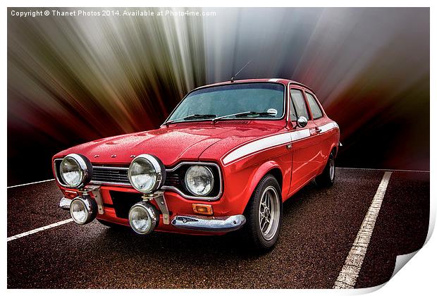 RS2000 Mexico Print by Thanet Photos