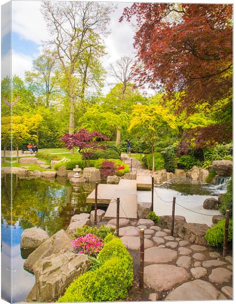 Kyoto Garden London Canvas Print by Clive Eariss