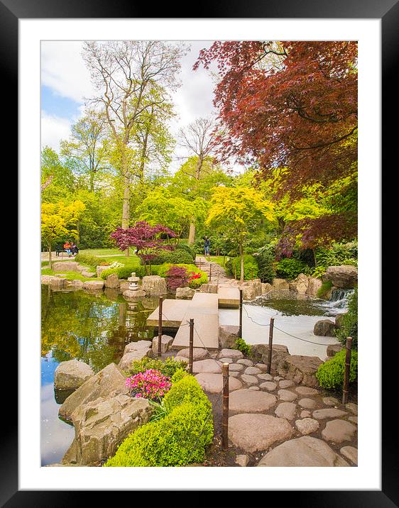Kyoto Garden London Framed Mounted Print by Clive Eariss