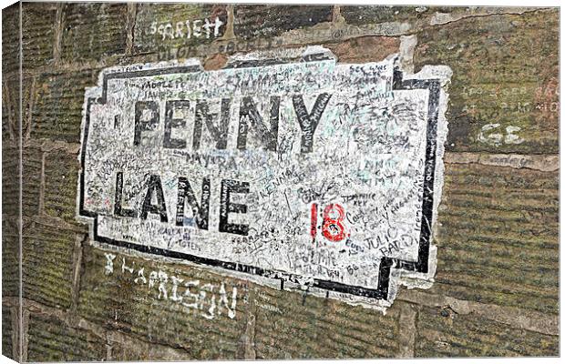 Penny Lane Canvas Print by Jonah Anderson Photography