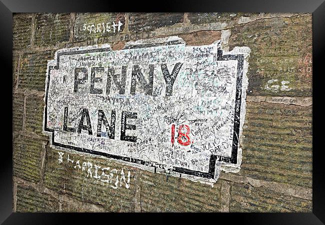 Penny Lane Framed Print by Jonah Anderson Photography