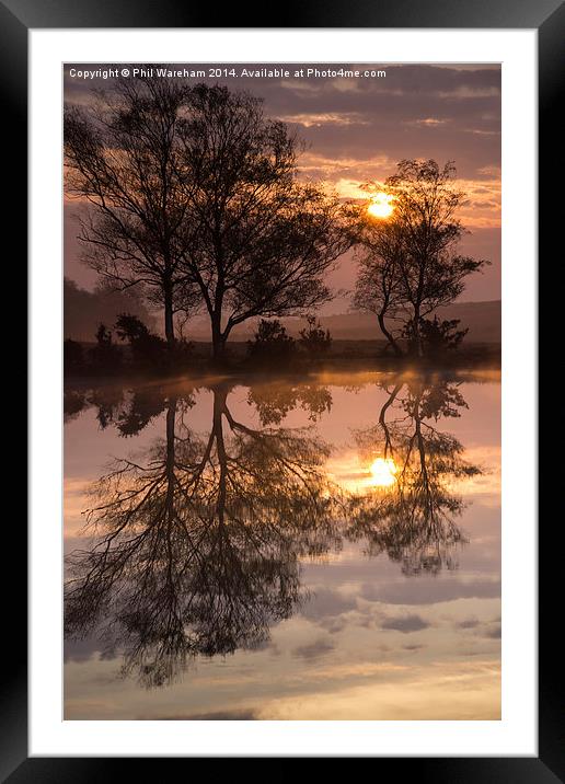 Monday Morning Framed Mounted Print by Phil Wareham