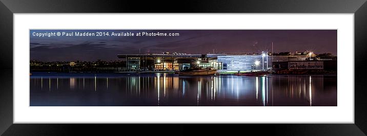 The Lakeside Framed Mounted Print by Paul Madden