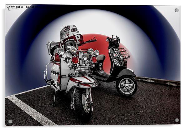 We are the mods Acrylic by Thanet Photos