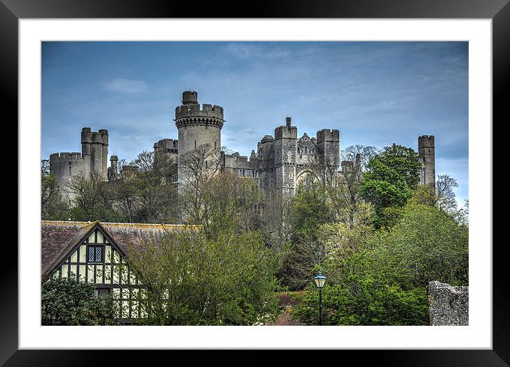 Arundel castle Framed Mounted Print by nick wastie