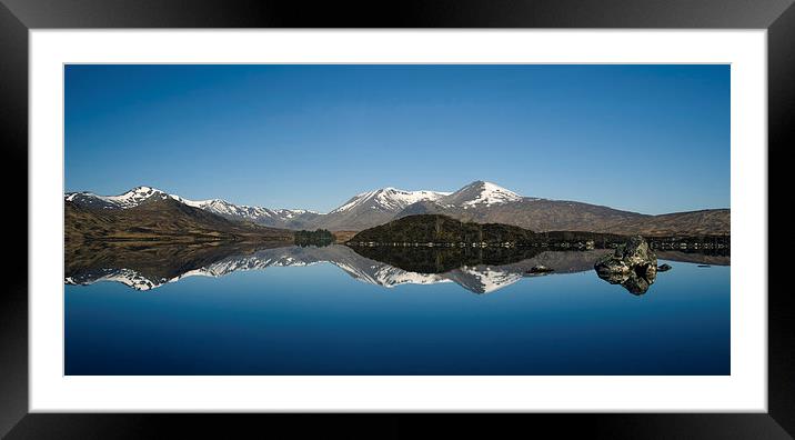 Glencoe Mirror Framed Mounted Print by Mike Dow