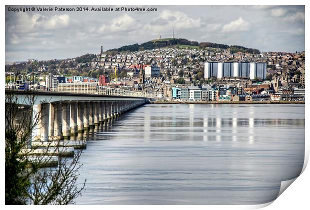 City of Dundee Print by Valerie Paterson