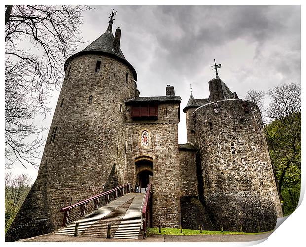 Castell Coch Print by Simon West
