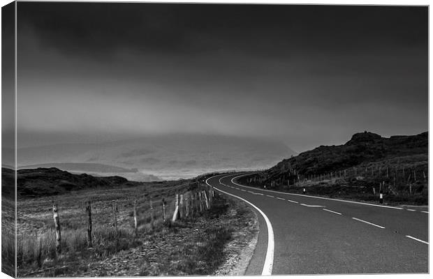 The Winding Road Canvas Print by Sean Wareing