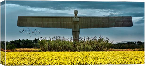 The Angel of the North Canvas Print by Guido Parmiggiani