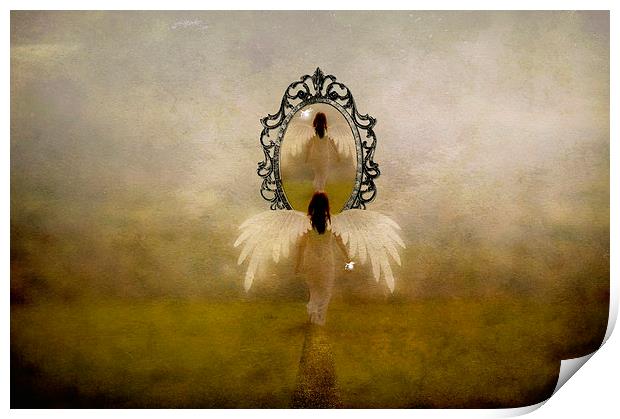 Pathway to Heaven Print by Dawn Cox