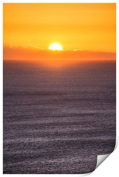 East Coast Sunrise Print by Keith Thorburn EFIAP/b