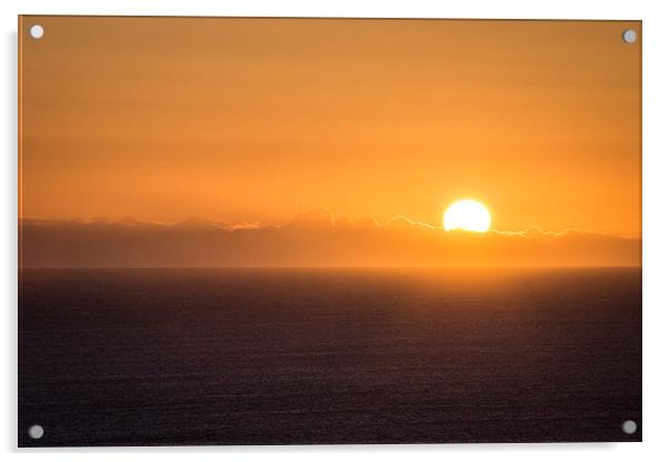 East Coast Sunrise Acrylic by Keith Thorburn EFIAP/b