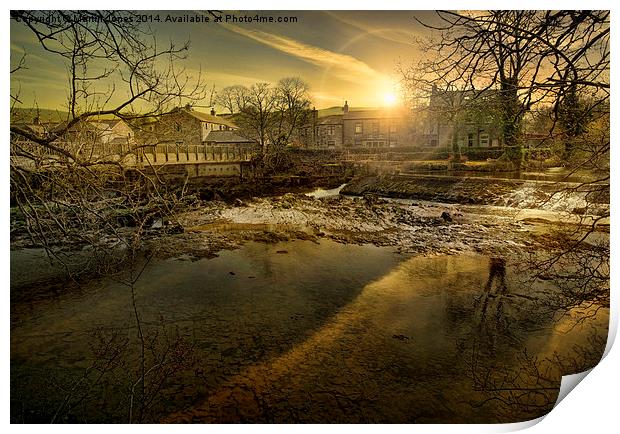 The Majestic Linton Mill Print by K7 Photography