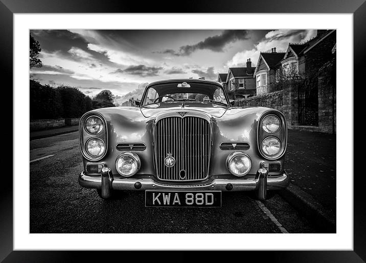 Alvis Series 3 Framed Mounted Print by Barry Maytum
