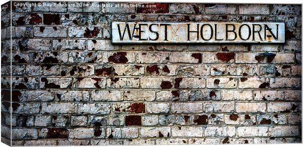 West Holborn Canvas Print by Ray Pritchard