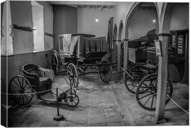 Carriages, Calke Abbey Canvas Print by Stephen Maher