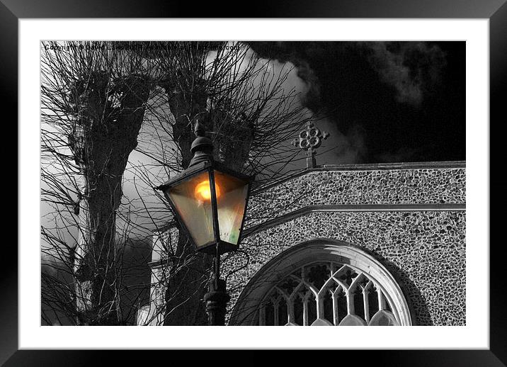 Shine a Light Framed Mounted Print by David Laws