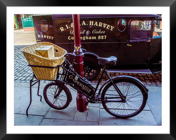 Deliveries Framed Mounted Print by John Ellis