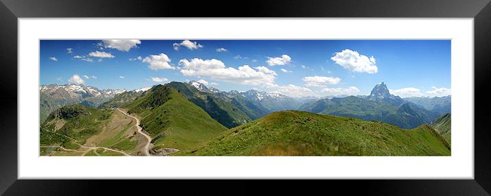 PYRENEES, FRANCE Framed Mounted Print by Eamon Fitzpatrick