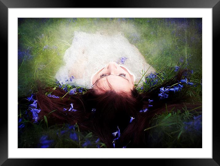 Sleeping Beauty Framed Mounted Print by Dawn Cox