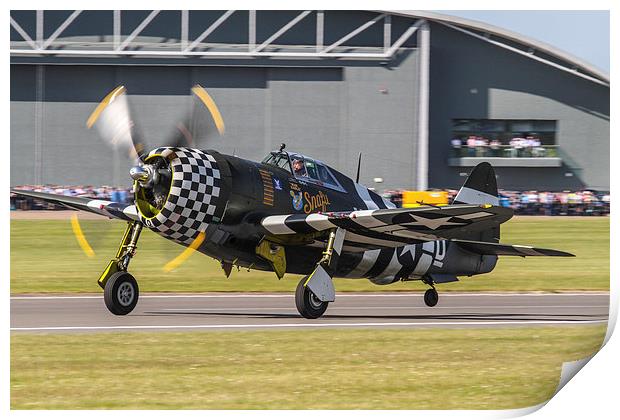 SNAFU P47D Thunderbolt Print by Oxon Images
