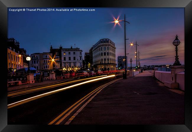 A margate sunset Framed Print by Thanet Photos