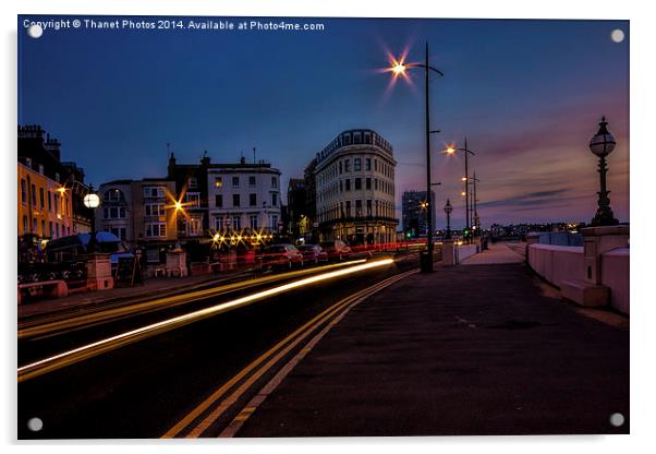 A margate sunset Acrylic by Thanet Photos