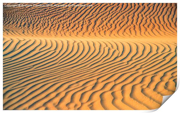 Rippling Sands Print by Graham Prentice
