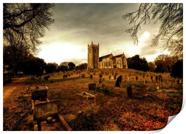 Holkham Church Norfolk Print by Gypsyofthesky Photography