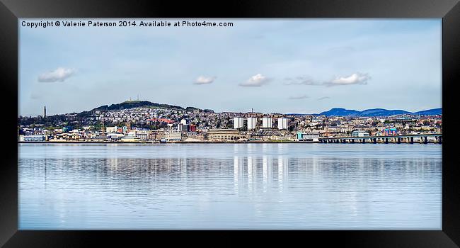 Dundee City Framed Print by Valerie Paterson