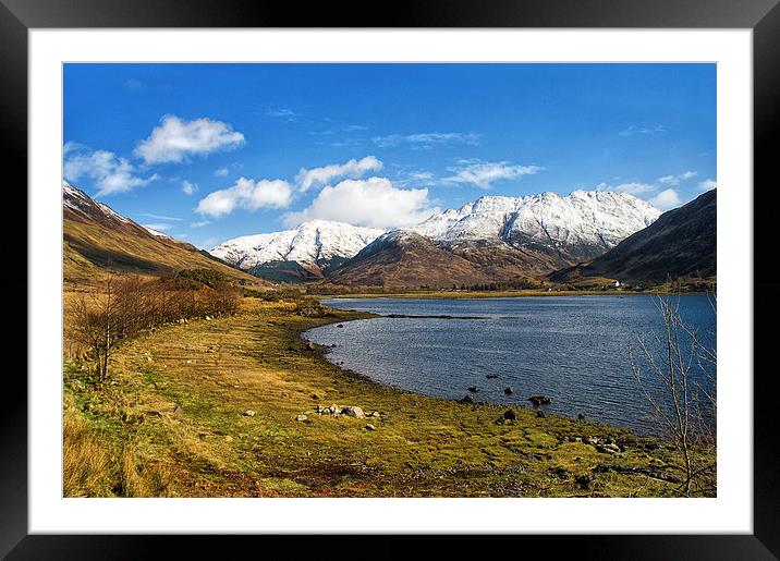 Loch Duich Framed Mounted Print by Jacqi Elmslie