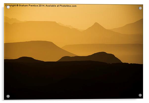 Namibian Dawn Acrylic by Graham Prentice