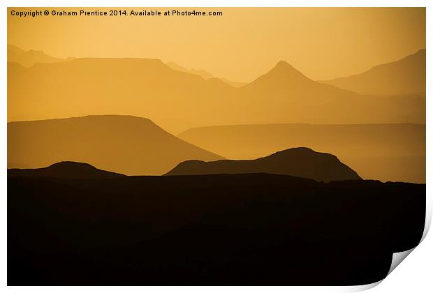 Namibian Dawn Print by Graham Prentice